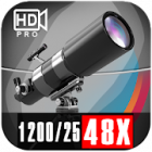 Ultra 48x Zoom Telescope 127EQ Camera