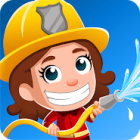 Idle FireFighter Tycoon - симулятор пожарный