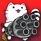 Cat Shooting War: Offline Mario Gunner TD Battles