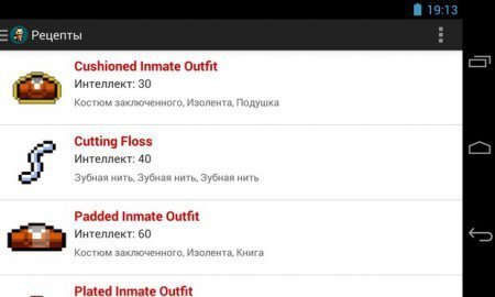 The Escapists Рецепты