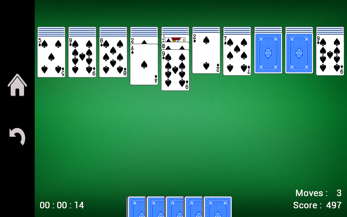 find free spider solitaire game