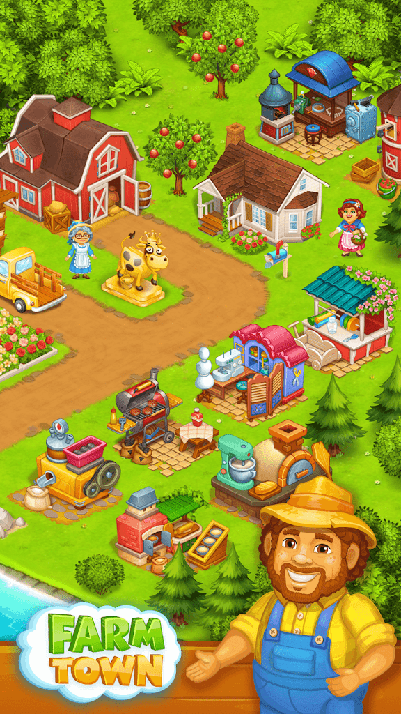 happy farm gameplay