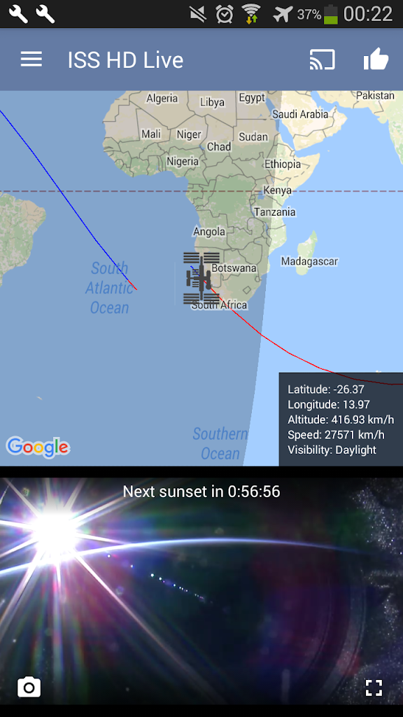 iss tracker google earth download
