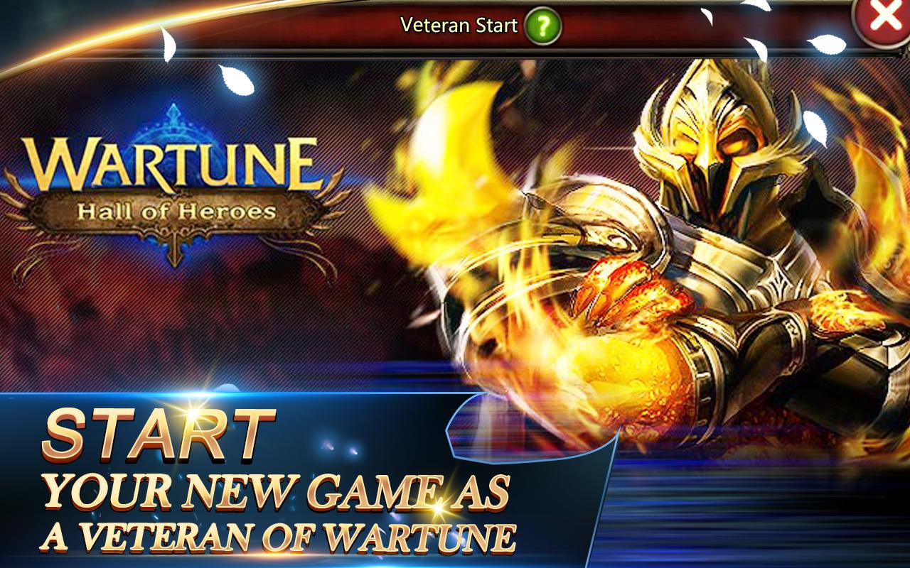 wartune hall of heroes new event code