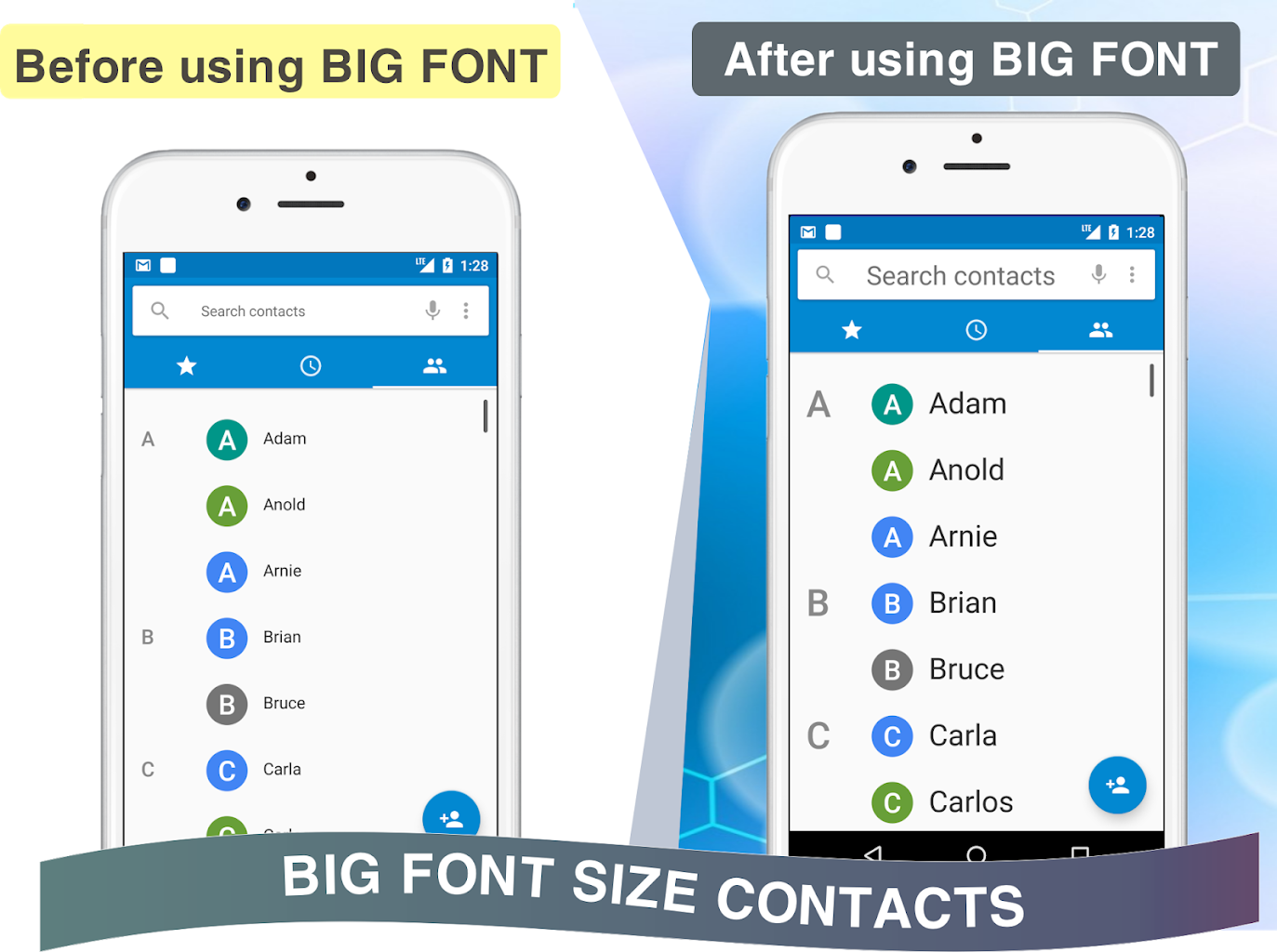 Приложения с крупным шрифтом. Android мягкий шрифт Скриншот. Big font 4pda. CEUTION large text.