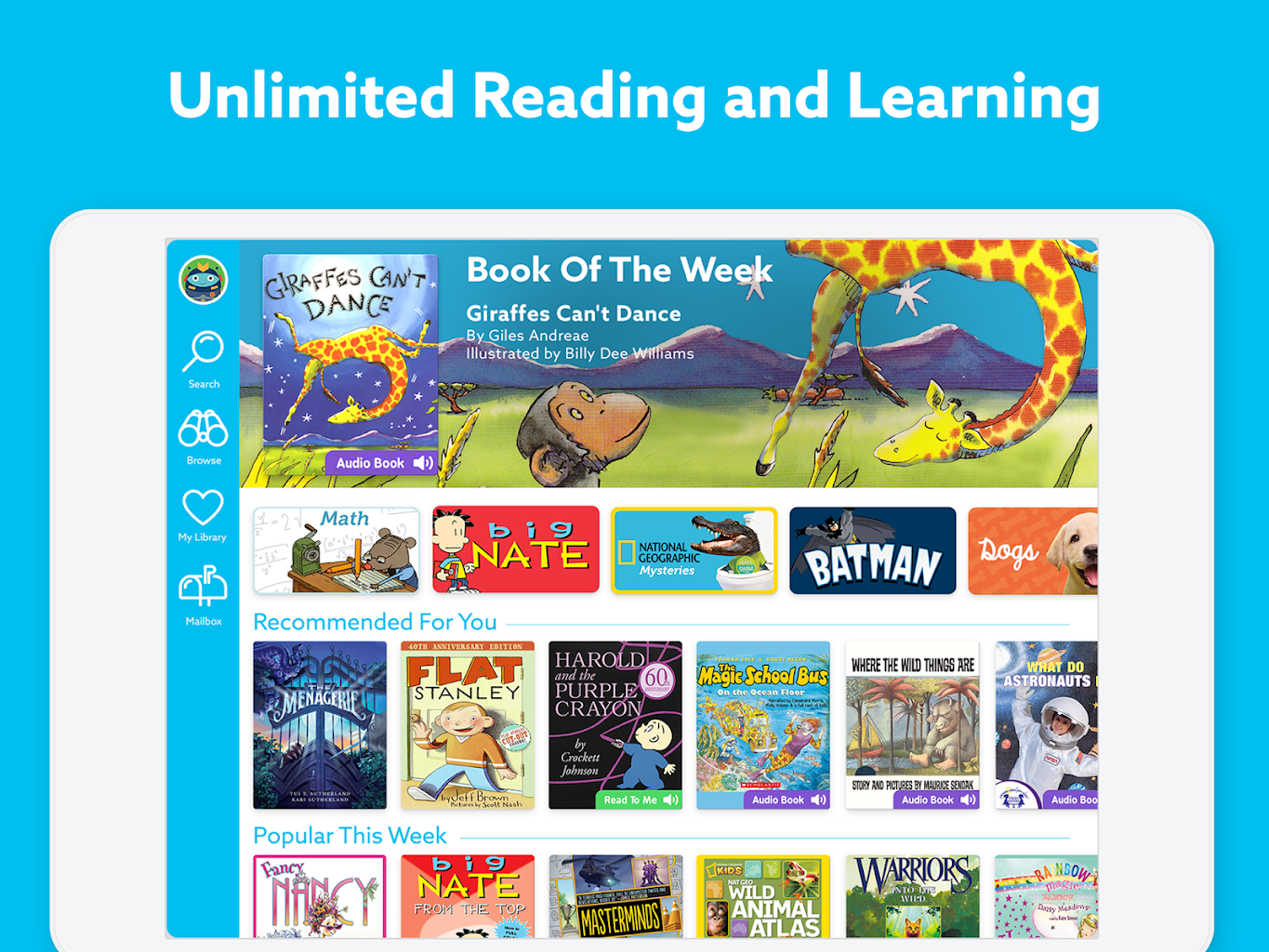 epic books for kids app