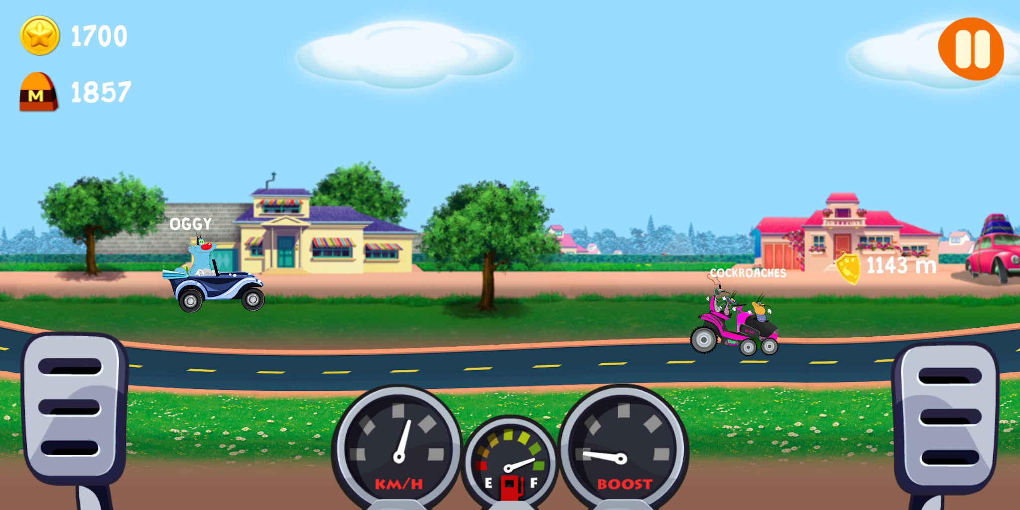 Download Oggy Go - World of Racing (The Official Game)  APK for  android